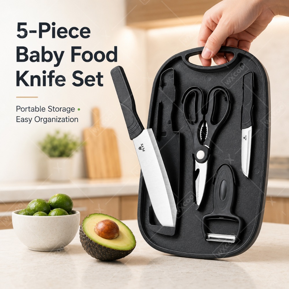 Meal Prep Cutting - Conjunto de Utensílios para Preparação de