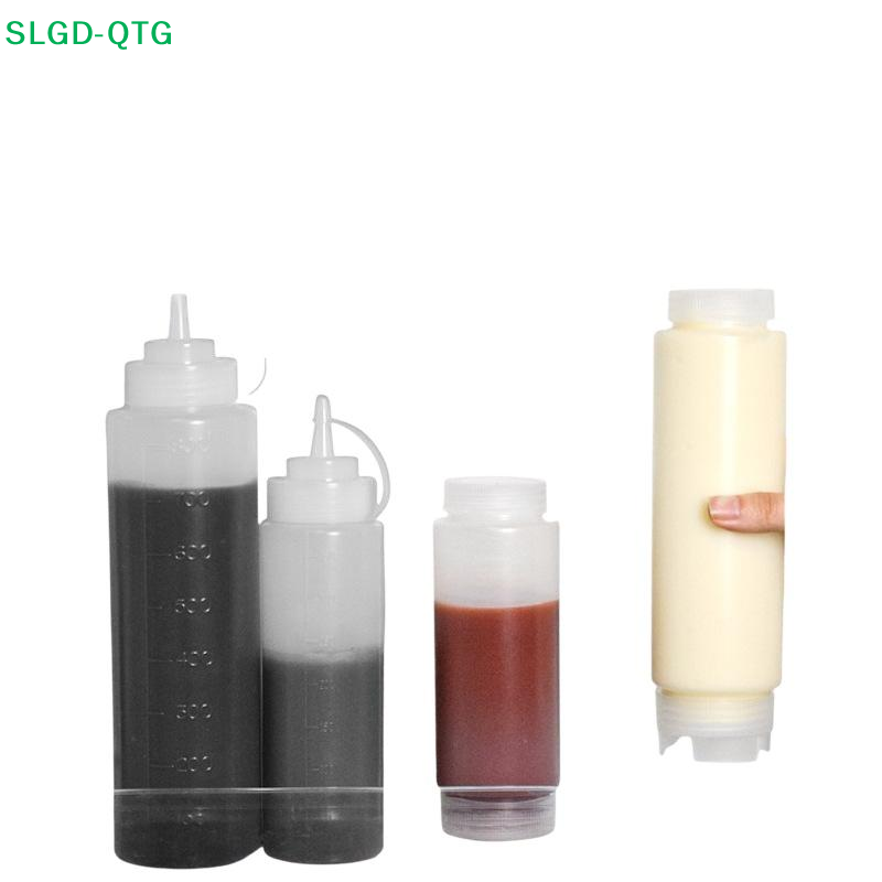Sauce Squeeze Bottle - NOVAS Garrafas Plásticas Invertidas com Dupla