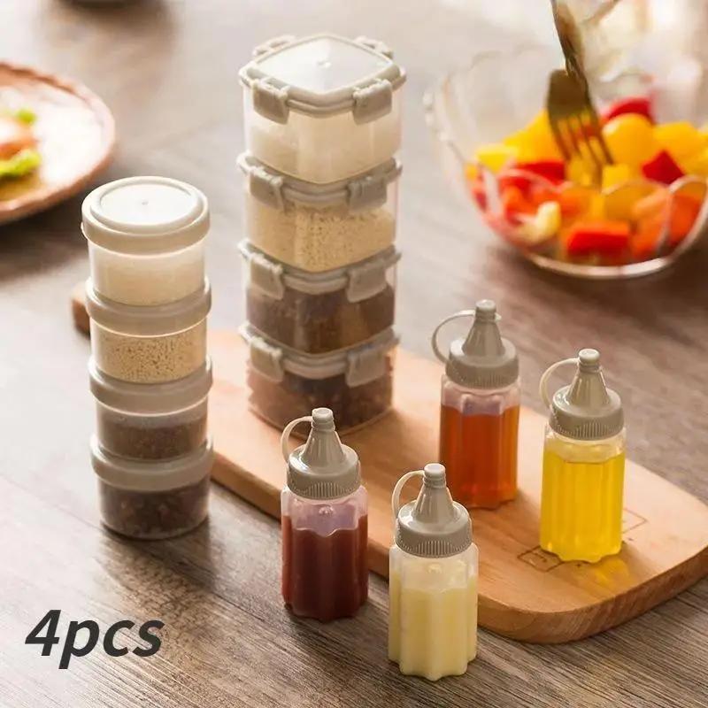Sauce Squeeze Bottle - Pequena Garrafa Portátil para Molho, Garrafa