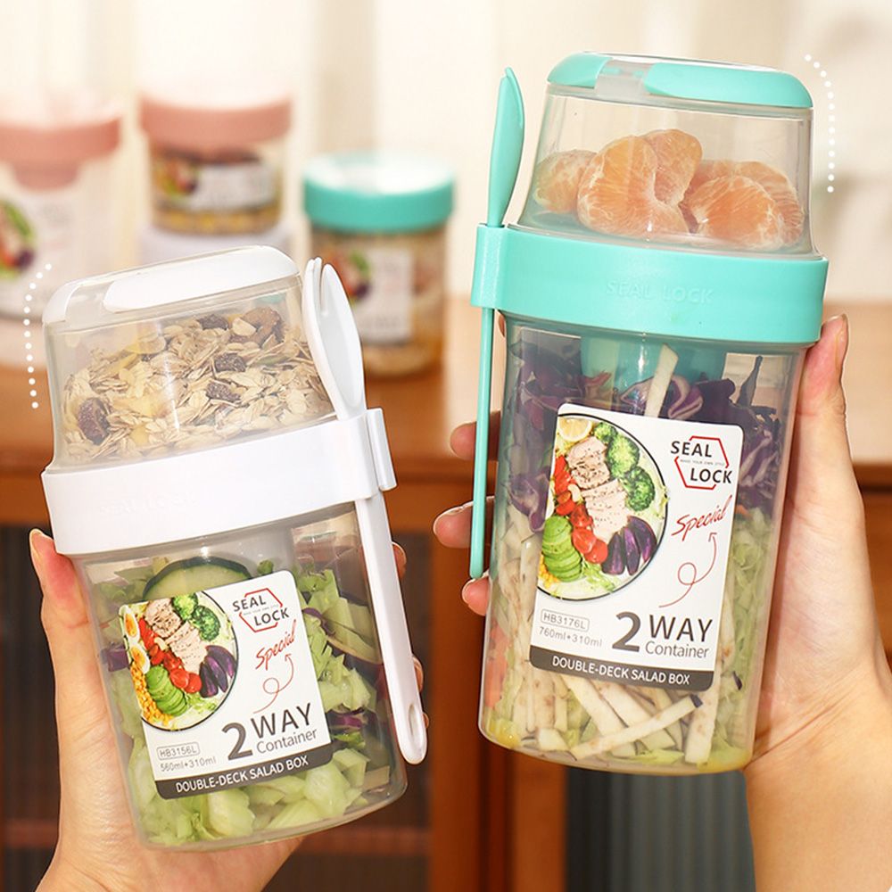 Meal Prep Yogurt - Caixa de manutenção fresca de camada