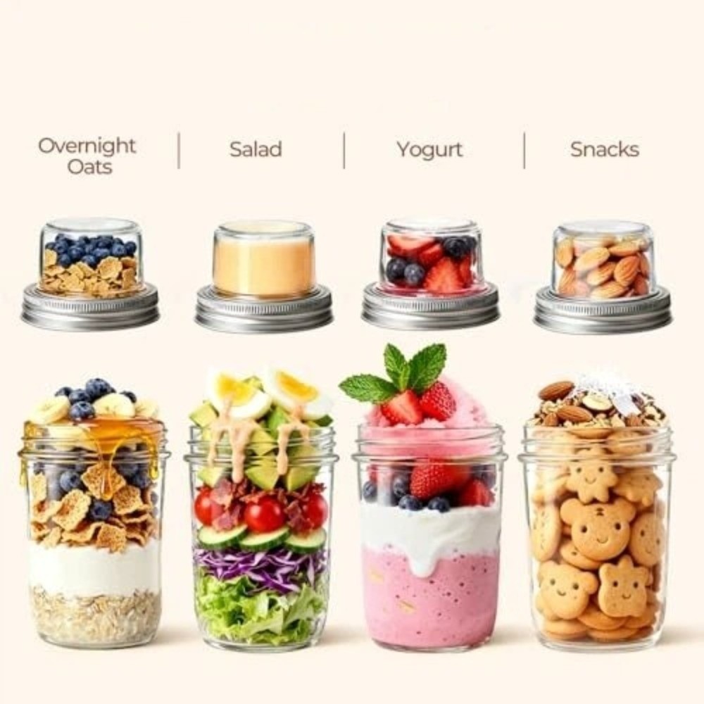 Copos de Iogurte Parfait de Du - Meal Prep Yogurt avaliação e preço