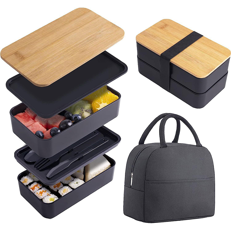 Caixa bento empilhável com ute - Meal Prep Burrito avaliação e preço