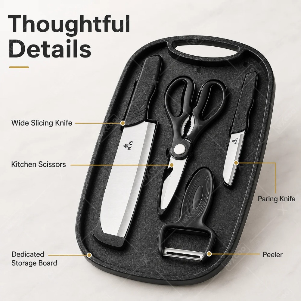 Conjunto de Utensílios para Pr - Meal Prep Cutting avaliação e preço