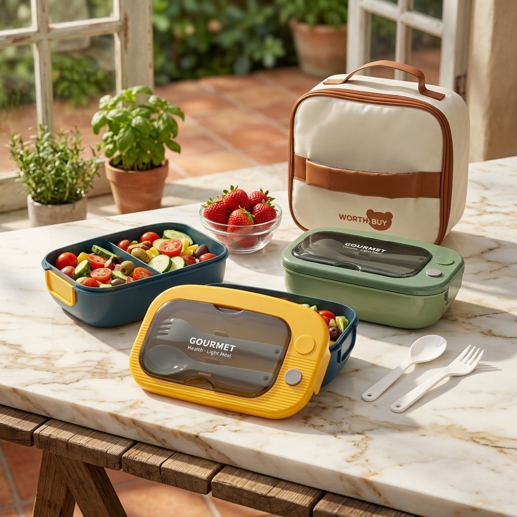 Caixa Bento Plástica com 2 Com - Meal Prep Or Prep Meal avaliação e preço