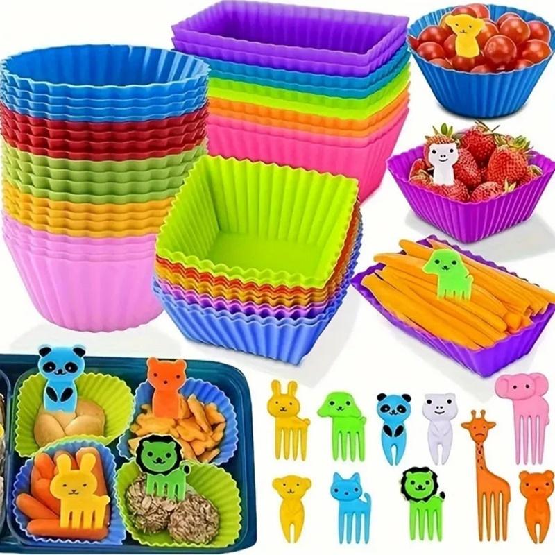 ● Divisórias de silicone para  - Meal Prep Template avaliação e preço