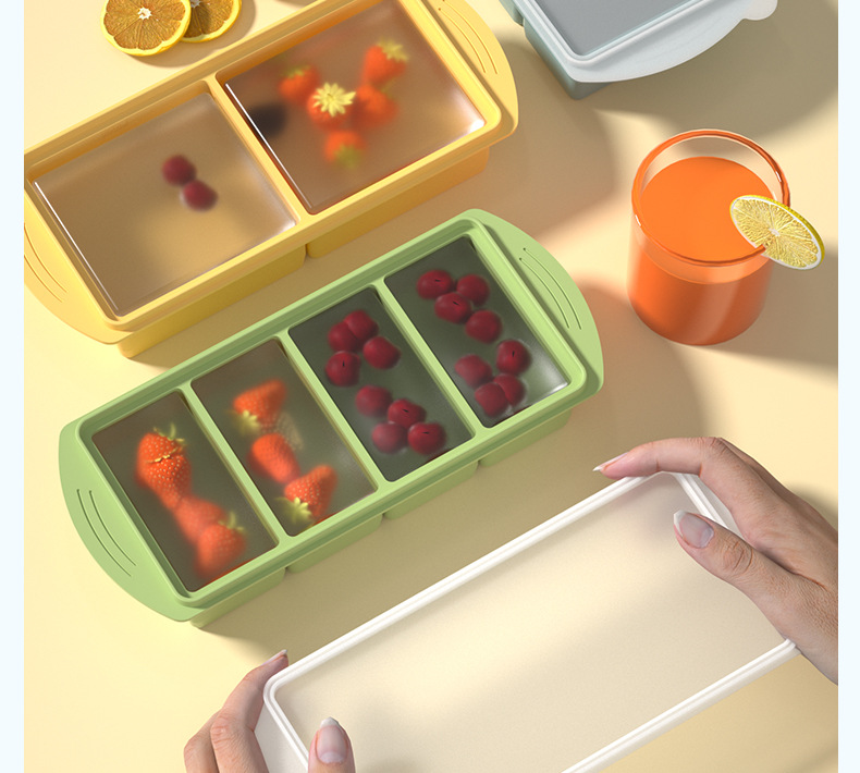 Forma de Silicone para Congela - Meal Prep Template avaliação e preço