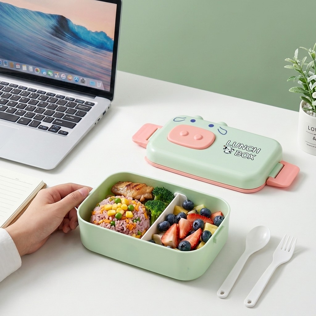 Lancheira Plástica Kawaii para - Meal Prep Or Prep Meal avaliação e preço
