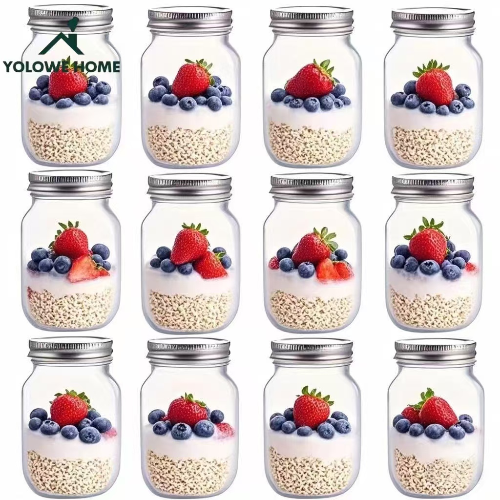 Conjunto de 6 ou 12 Potes de V - Meal Prep Jar avaliação e preço