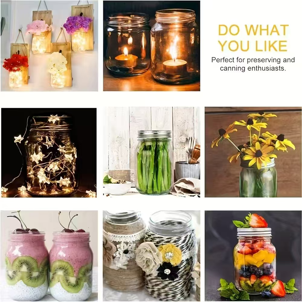 Conjunto de 6 ou 12 Potes de V - Meal Prep Jar avaliação e preço