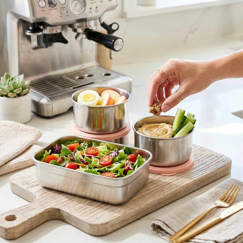 Conjunto de Marmitas de Aço In - Meal Preparation avaliação e preço