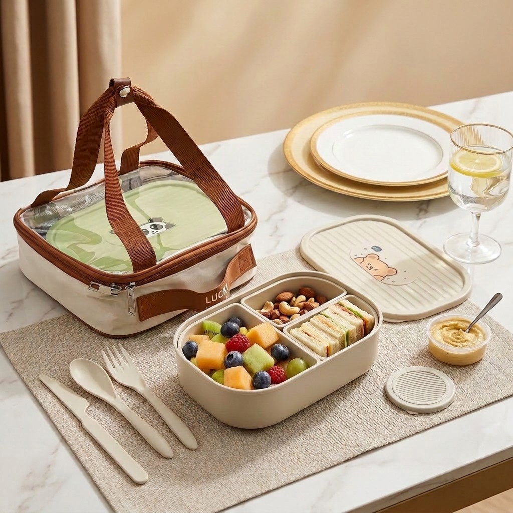 Lancheira Infantil Kawaii de P - Meal Prep Or Prep Meal avaliação e preço