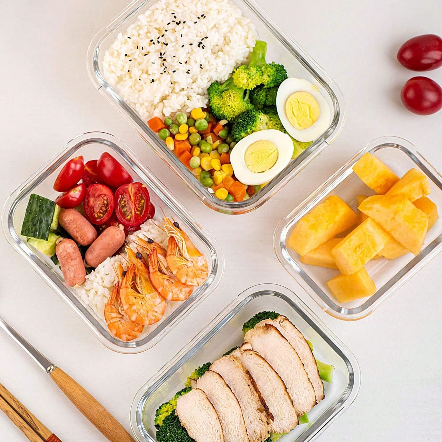 Conjunto de 10 Recipientes de  - Meal Prep Kitchen avaliação e preço