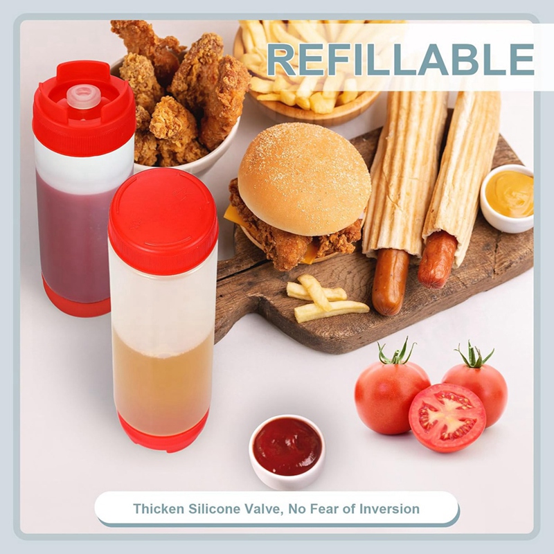 Garrafas Plásticas Invertidas  - Sauce Squeeze Bottle avaliação e preço