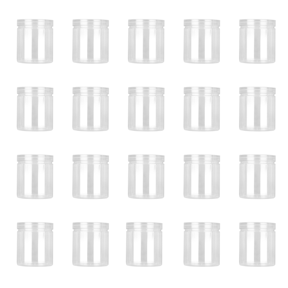 20 Frascos Plásticos de 500ml  - Meal Prep Jar avaliação e preço