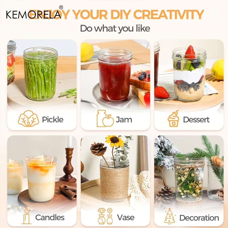 Kemeela frascos de pedreiro 35 - Meal Prep Jar avaliação e preço