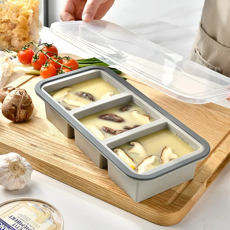 Formas Grandes de Silicone par - Meal Prep Template avaliação e preço